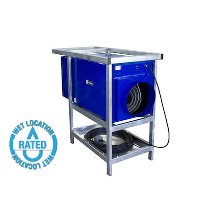 King Electric Pckf Portable Outdoor Rated  Unit Heater 10Kw 240V 1-Ph PCKF2410-1